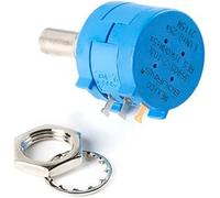 Resistor 1pcs 3590 3590S 1K 2K 5K 10k 20K 50K 100K 100R 200R 500R Precision Multi- Turn Potentiometer Quality Adjustable Resistor Resistor elements (Size : 20K Ohm)
