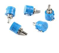 Resistor 3590S 1K 2K 5K 10K 20K 50K 100K 500R 100R 200R Precision Potentiometer Adjustable Resistor 3590 102 103 502 103 203 503 104 Electromechanical components (Size : 100 Ohm)