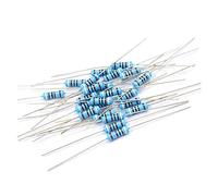 Resistor Accessories 0.5 Watt Resistor Metal Film Resistance Kit, 1/2W 1Percent Electronic Set of Resistors (Color : Multicolor, Size : 0.1ohm-10M 1100pcs)