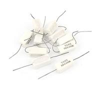 Resistor Accessories 10 Pcs Wirewound Ceramic Cement Resistor 0.05 Ohm 5% 5W Watt (10 Pcs Wirewound Ceramic Cement Resistor 0.05 Ohm 5% 5W Watt