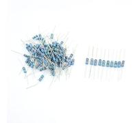 Resistor Accessories 100pcs 10 Value Kinds 22K-91K Ohm 1% Tolerance 1W Metal Film Resistors