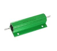Resistor Accessories 100W 560 Ohm Chassis Mounted Green Aluminum Case Wirewound Resistor (Resistencia bobinada en caja de aluminio verde montada en chasis de 100W 560 ohmios