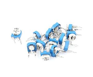 Resistor Accessories 13Pcs DVD Variable Resistors VCD 200k Ohm Trim Pot Potentiometer Top Potentiometers Adjustable Resistor