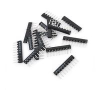 Resistor Accessories 15 Pcs A09-222 2.2k ohm 2.54mm Pitch 9 Pin Lead Network Resistors (15 piezas A09-222 2.2k ohm 2.54mm Pitch 9 Pin Lead Network Resistors