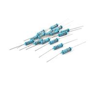 Resistor Accessories 15pcs 1W Passive Components 0.33 Ohm 1% Tolerance 5-Color Loop axia-l Metal Capacitors Film Resistors