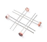 Resistor Accessories 1PCS Photo Light Sensitive Resistor, Photoelectric Photoresistor Light Dependent Resistor (Size : GL5549)