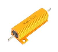Resistor Accessories 2 Ohm Fixed Resistors 50W Aluminium Housing Chassis Mount Wirewound Single Resistors Power Resistors