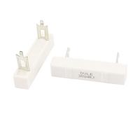 Resistor Accessories 2 Pcs Fixed Resistors Ceramic Cement Power Resistor 4 ohm Single Resistors 30W 30W4RJ