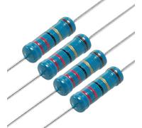 Resistor Accessories 200 Pcs 2W 1% 22 Ohm Through Hole Metal Film Resistors (200 Pcs 2W 1% 22 Ohm Through Hole Metal Film Resistors