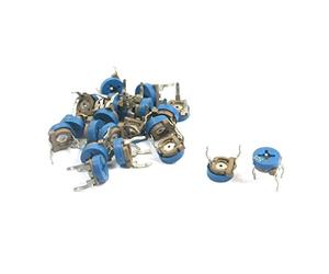 Resistor Accessories 20pcs 50K Ohm 503 Blue PCB Mounting Variable Resistor Trimpot Trimmer Potentiometers