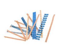 Resistor Accessories 300pcs/150pcs 30 Value Metal Film Resistor Pack Set 1Percent Dip Resistors 0.5W 1W 2W 3W (Size : 2W -150pcs)