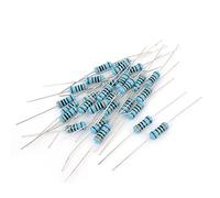 Resistor Accessories 30pcs 1W Variable Resistors 1% 3K Ohm Flameproof axia-l Metal Film Resistor Rheostats Assortment Kit