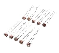 Resistor Accessories 30PCS 5MM Photoresistor GL5528 LDR Photo Resistors Light-Dependent 150 Volt DC 100mW 1M ohm
