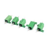Resistor Accessories 5Pcs 22 Ohm 5% 10W Aluminium Clad Heatsink Chassis Mount Wirewound Power Resistors (5Pcs 22 Ohm 5% 10W Aluminium Clad Heatsink Chassis Mount Wirewound Power Resistors