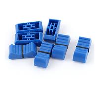 Resistor Accessories 7pcs Digital Variable Resistors Audio Mixer Fader Effects Slide Switch Cap Blue 4 Potentiometers x 2mm
