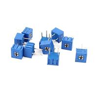 Resistor Accessories Adjustable Potentiometer Fixed Resistors Trimmer Variable Resistor Single Resistors 3362P-104 10Pcs