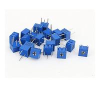 Resistor Accessories Potentiometer Trimmer Fixed Resistors Variable Resistor 3362P-501 Resistors 3362P-202 20Pcs