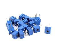 Resistor Accessories Potentiometer Trimmer Fixed Resistors Variable Resistor 3362P-502 Single Resistors 3362P-504 20Pcs