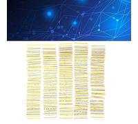 Resistor Accessories Resistor Assorted Kit, 2600Pcs Electronic Components 130 Values Resistor Metal Film Resistor for Metallurgy for Chemical Industry