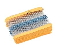 Resistor Assortment - 600X 1/4W Variety Pack Resistors - 10 ohm to 1 m ohm electrical resistors and repair shop hole resistors The TOO Resistor Assortment Kit unparalleled accuracy