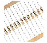 Resistor Assortment Kit,100pcs 1/2w 0.5W 5% Carbon Film Resistor 1R~1M 2.2R 10R 22R 47R 51R 100R 150R 470R 1K 4.7K 10K 47K 1 2.2 10 22 47 51 100 150 Ohm(160R)