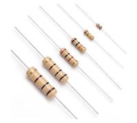 Resistor Assortment Kit,100pcs 5% 1/4w Carbon Film Resistor 0.25W 10R-91R Ohm Color Ring Resistance(91R)