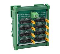 RESISTOR BOARD PROGRAMMABLE ADJUSTABLE FOR MEGA PLC EDUCATION EXPERIMENT PCB (With Guide Rail)