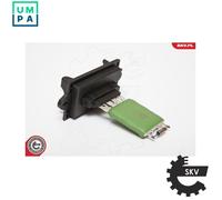 RESISTOR INTERIOR BLOWER 95SKV052 FOR PEUGEOT CITROEN C3/II/Pluriel C2 1.4L 4cyl