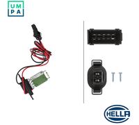 RESISTOR INTERIOR BLOWER 9ML 366 410-701 FOR RENAULT SCÉNIC/GRAND/II 1.5L 4cyl