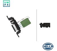 HELLA 9ML 366 410-761 Blower motor resistor