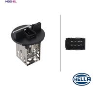 Interior Blower Resistor Fits Citroen C4 1 Saloon Coupe HELLA 9ML 366 410-931