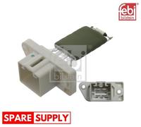 RESISTOR, INTERIOR BLOWER FOR FORD C-MAX FEBI BILSTEIN 38635