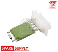 RESISTOR, INTERIOR BLOWER FOR MERCEDES-BENZ W168 VANEO FEBI BILSTEIN 180673