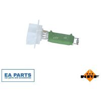 Resistor, interior blower for MERCEDES-BENZ W169 NRF 342095