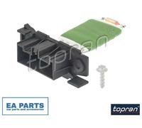 Resistor, interior blower for OPEL ADAM CORSA D CORSA E MOVANO C TOPRAN 208 648