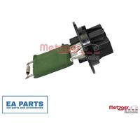 Resistor, interior blower for PEUGEOT 206 METZGER 0917050