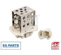 Resistor, interior blower for RENAULT MASCOTT MASTER FEBI BILSTEIN 175693