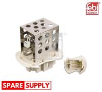 RESISTOR, INTERIOR BLOWER FOR RENAULT MASCOTT MASTER FEBI BILSTEIN 175693