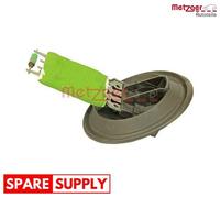 RESISTOR, INTERIOR BLOWER FOR SKODA FABIA PRAKTIK RAPID ROOMSTER METZGER 0917028