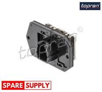 RESISTOR, INTERIOR BLOWER FOR TOYOTA VITZ TOPRAN 601 465