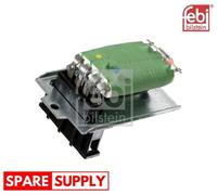 RESISTOR, INTERIOR BLOWER FOR VW CALIFORNIA T4 CAMPER FEBI BILSTEIN 19772