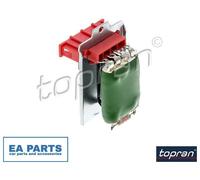 Resistor, interior blower for VW PASSAT TOPRAN 112 216