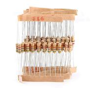 Resistor Kit, 1000pcs Assortment, 100 Values, 1/2W, 1-10M Ohm Carbon Resistors, Electronic Components for Hobbyists, Students, Makers, Home Use, School Projects, Workshop