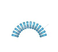 Resistor Kit 100PCS 2W Metal Film Resistor 1% Five-color Ring Power 0.1~1M 2 4.7 10R 47 100 220 360 470 1K .2K 10K 100KOhm(560K Ohm)