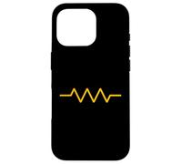 Resistor Symbol Resist Funny Electrical Engineering Case for iPhone 16 Pro