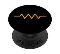 Resistor Symbol Resist Funny Electrical Engineering PopSockets Adhesive PopGrip