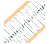 Resistors 100pcs 1/4W Metal Film Resistor, 1Percent Tolerance Fixed Resistor, for Electronic Projects and Experiments Specialised accessories (Color : 560kohm)