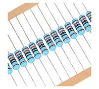Resistors 100pcs 200kOhm Metal Film Resistor, 1Percent Tolerance 1W Fixed Resistor, for Electronic Projects and Experiments Specialised accessories