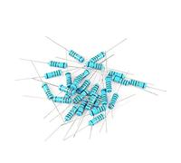 Resistors 20pcs 3W Metal Film Resistor, 1Percent Tolerance Fixed Resistor, for Electronic Projects and Experiments Specialised accessories (Color : 6.8ohm)