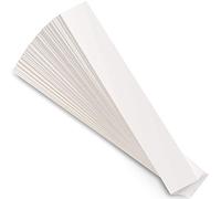 Reskid Unlined Paper Strips - Thick Paper - 80lb Cardstock - 2 x 25 Inches, White, Pack of 100 - Ideal for Classrooms, Offices, or Homes (2x25)
